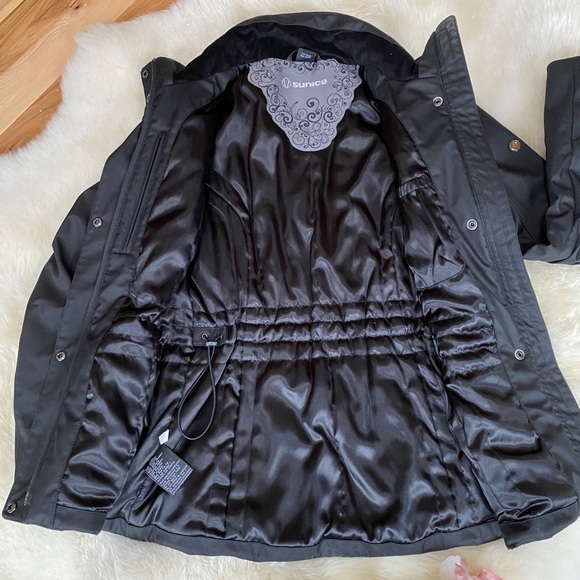 ❣️HP❣️Sunice black ski jacket size 6 - Picture 6 of 13